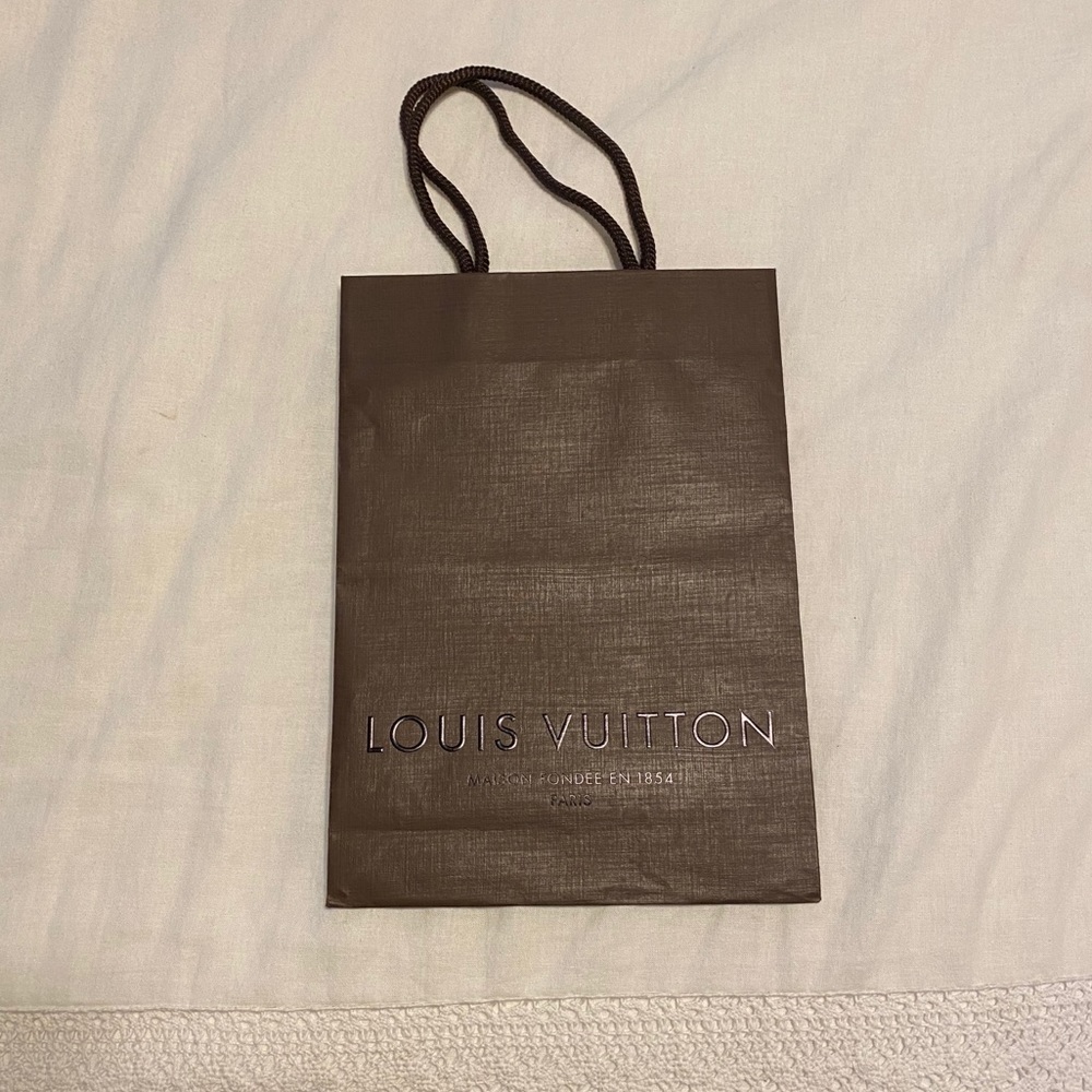 Louis Vuitton shopping bag